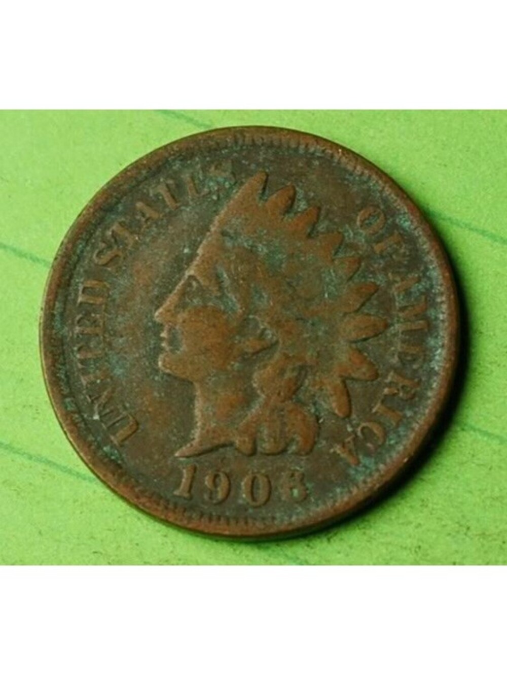 X312 1906 Indian Head Cent Penny 1c - Check Out Our eBay Store - old coin money